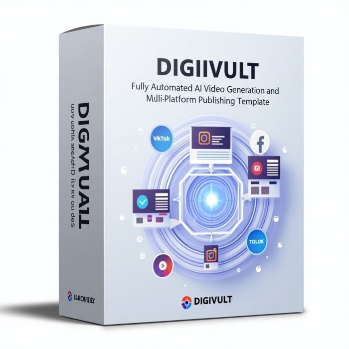DIGIVUALT – Fully Automated AI Video Generation & Multi-Platform Publishing Template
