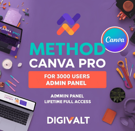 METHOD Canva Pro Instant for 3000 Users